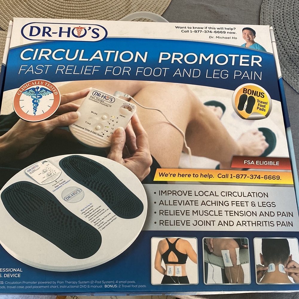 Dr-Ho’s Circulation Promoter / Professional T.E.N.S. Device / Open Box Unused